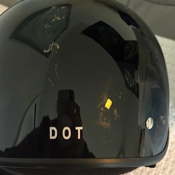 Harley-Davidson Glossy Black Helmet - Picture 2 of 8